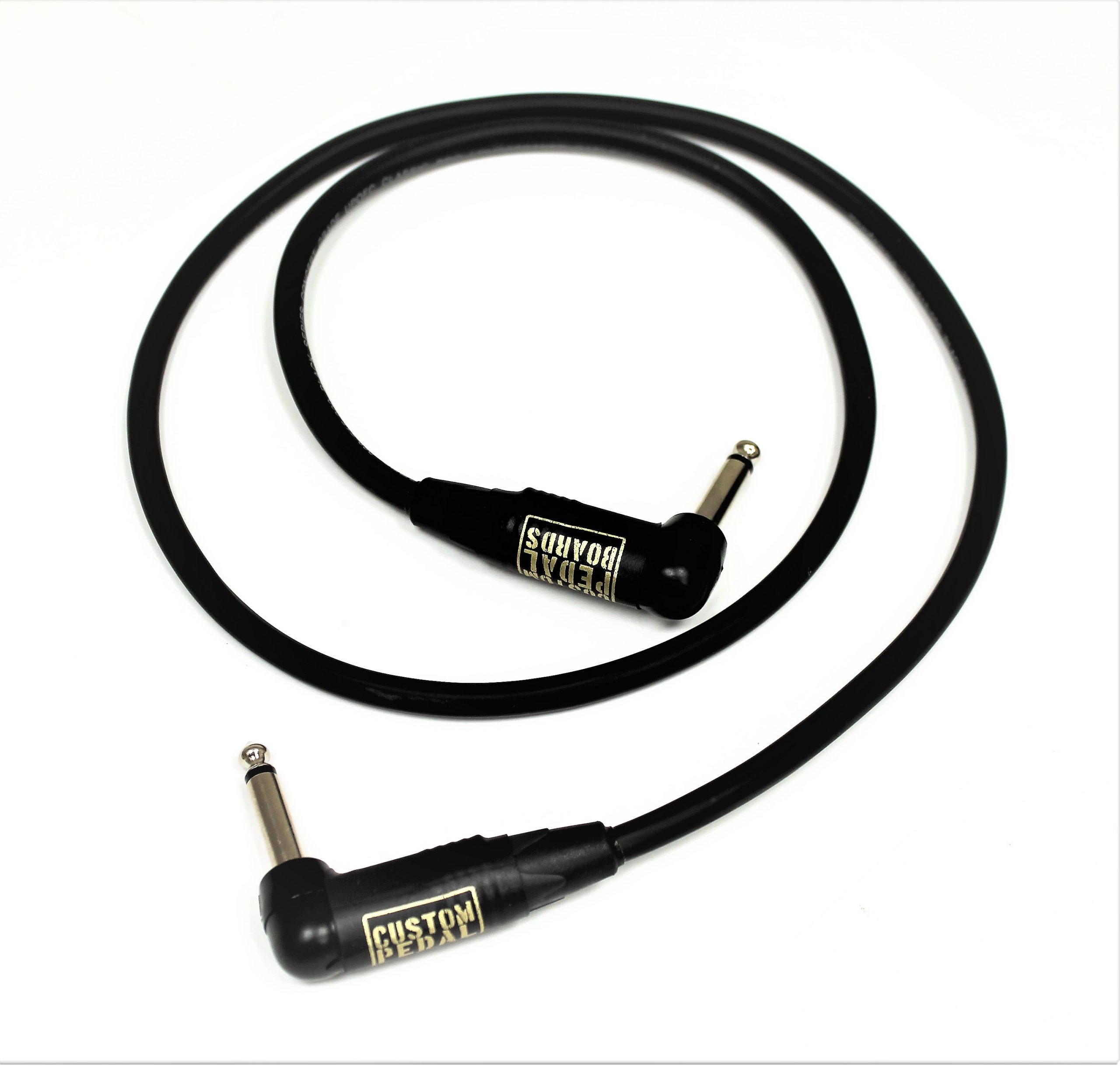 TOUR GRADE Angled Jack to Jack Speaker Lead. Van Damme Cable